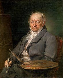 Francisco de Goya por Vicente López. Museo Nacional del Prado, Galería online.