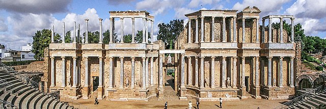 Teatro romano de Mérida.